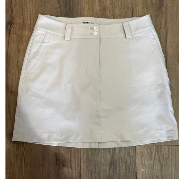 Nike Dresses & Skirts - Nike Golf Skort White Size 6 Double Button